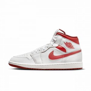 Jordan 1 Mid Enfant - WHITE, WHITE - Taille 47.5