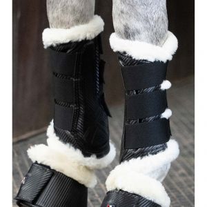 Guêtres pour cheval doublure en laine Premier Equine Air-Tech Techno