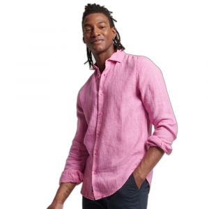Superdry Chemise décontractée manches longues en lin