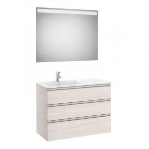 Image de Roca The Gap Pack 3T Lav Gche 1000Mm (Unik+Miroir) Frêne Nordic A851522434