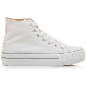 MTNG Chaussures mustang 2025 v attitude femme canvas blanc