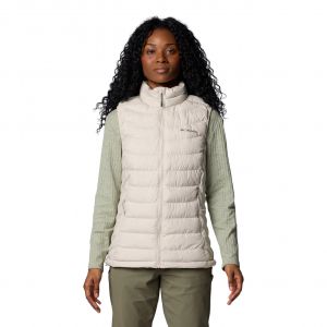 Columbia Veste Powder Lite II blanc beige femme - XS