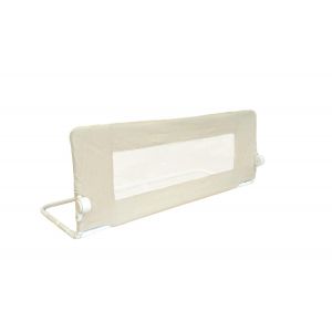 Safetots Barri&egrave;re de Lit pour B&eacute;b&eacute;, Barri&egrave;re de S&eacute;curit&eacute; pour B&eacute;b&eacute;, Barri&egrave;re de Lit Enfant S&eacute;curis&eacute;e, 100cm de Largeur x 40cm de Hauteur, en Denim Deluxe, Couleur Naturel
