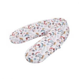 Rotho Coussin d'allaitement Multi Modern Art, Multicolore