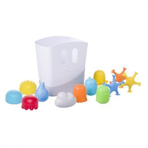 Image de Ubbi Egouttoir pour jouets de bain, jouets inclus