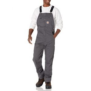 Carhartt Rugged Flex Rigby Bib Salopette, Gravel, W42/L34 Homme