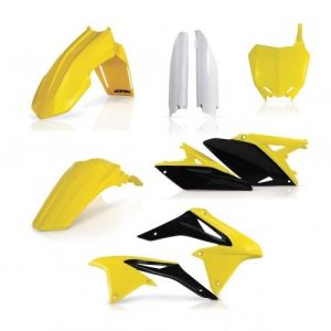 Image de Acerbis Kit plastique complet Suzuki 250 RM-Z 10-17 réplica jaune/noir