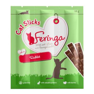 Feringa 36x6g Bâtonnets lapin - Friandises pour chat