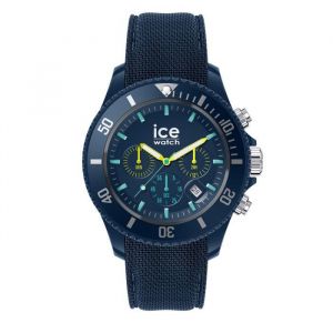 Ice Watch Montre ICE chrono avec bracelet en silicone bleu