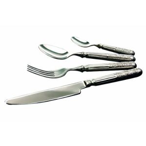 Tarrerias Bonjean 420100 - M&eacute;nag&egrave;re Baroque forg&eacute;e 16 pi&egrave;ces en inox