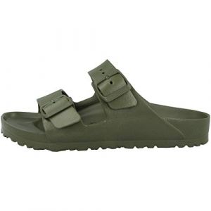 Birkenstock Arizona EVA - Sandales taille 37 - Schmal, vert olive