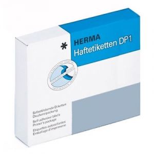 Herma 3100 Auto-adhésif Etiquettes pour DP1 Printing Press Diameter 40 mm rond Matt Papier Lot de 1000 Blanc