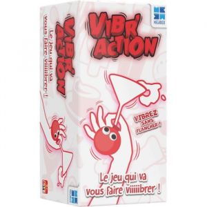 Megableu VIBRACTION - Jeu de société - Jeu Apéro - Jeu de Cartes - A partir de 14 Ans - 3 Joueurs et + - Durée 30 Minutes - Fonctionne avec 3 Piles AA Non fournies, Multicilore