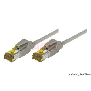 MCAD Cordon Patch RJ45 S/FTP Cat.6a LSOH Snagless Gris 25 m