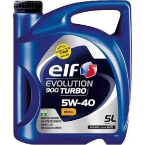 Image de Elf Huile moteur Evolution 900 Turbo 5W40 Diesel 5 L