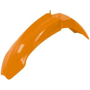 Racetech Garde boue avant orange pour KTM SX125 03-06