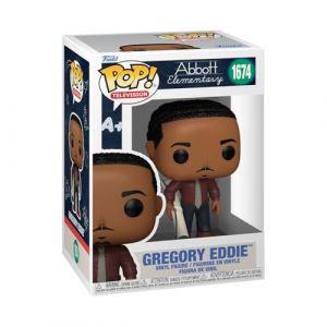 Funko Pop! TV: AE - Gregory Eddie - Abbot Elementary - Figurine en Vinyle à Collectionner - Idée de Cadeau - Produits Officiels - Jouets pour Les Enfants et Adultes - TV Fans