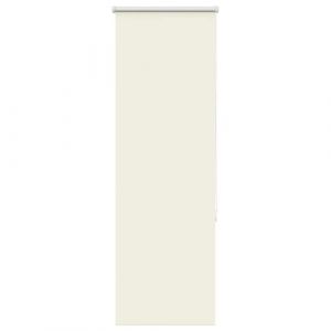 VidaXL Store enrouleur occultant blanc cass&eacute; 45x175cm largeur du tissu, store de jour et de nuit, store de cuisine, store 4011663