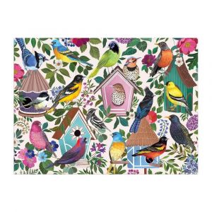 Galison Puzzle 1000 pièces : Birdhouse Lane