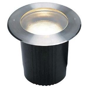 Image de SLV 229200 - Encastré de sol inox Dasar 215 UNI cadre rond