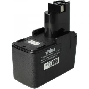 Vhbw Batterie compatible avec Bosch pbm 9.6 VE-2, pbm 9.6VES-2, pbm 9.6 VSP-2, pdr 80 outil &eacute;lectrique (3300mAh NiMH 9,6 v)