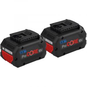 Bosch Pack 2 batteries 18 V ProCORE 5.5 Ah