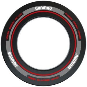 Winmau Advance plateau de jeu de fl&eacute;chettes noir/rouge