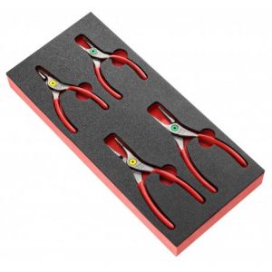 Image de Facom Module mousse 4 pinces pour Circlips&reg; MODM.PCSNPB