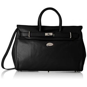 Mac Douglas Sac cabas Pyla Buni en cuir Noir