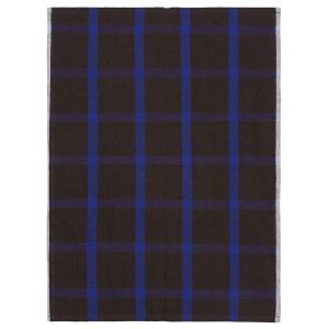 Image de Ferm Living Serviette de cuisine Hale 50x70 cm Chocolate-bright blue