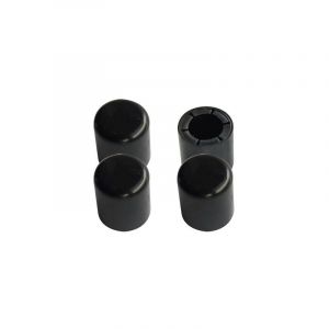 Scotch Lot de 4 embouts multitaille, diam. de 22 &agrave; 25 mm, noir