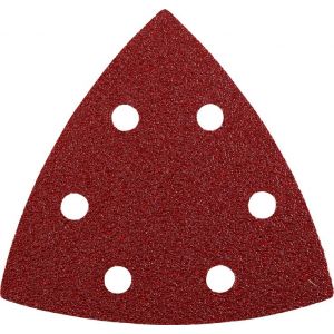 Kwb Patins abrasifs triangulaires QUICK-STICK, BOIS & MÉTAL, corindon affiné, 96 mm - 492824