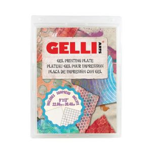 Plaque souple Gelli Prints, 20,5 x 25,5 cm, rectangle