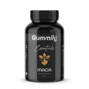 Gummily Maca Kapseln miit Ashwagandha, Ginseng, Shilajit Extrakt