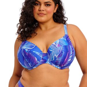 Haut de Bikini Plongeant - Bleu Atlantic