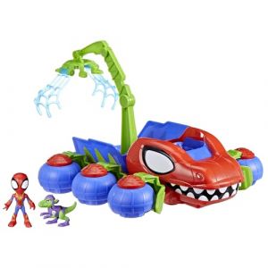 Hasbro Spidey et Ses Amis Extraordinaires, Coffret de Super-héros Véhicule Dino-Webs