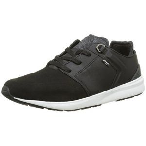 Image de Levi's Black Tab Runner, Baskets Basses Homme, Noir (Noir Regular Black), 40 EU