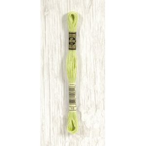 Dmc Fil &agrave; broder Moulin&eacute; Sp&eacute;cial 25 &Eacute;chevette de 8 m - 6 brins 15 - Vert charme