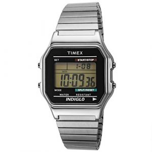 Timex Homme Analogique Quartz Montre avec Bracelet en Acier Inoxydable T78587D7