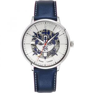 Pierre Lannier Montre Homme &Eacute;lys&eacute;e - 456D126 Bracelet Cuir Bleu