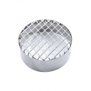 Grille en acier inoxydable d 'aspiration d. 100 mm.