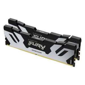 Image de Kingston Fury Renegade Silver - 2 x 32 Go (64 Go) - DDR5 6400 MHz - CL32