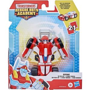 Hasbro Playskool Heroes Transformers Rescue Bots Academy Heatwave The Fire-Bot Jouet de conversion de 11,4 cm, jouets pour enfants à partir de 3 ans