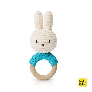 Hochet Miffy Teether Eco-Cotton Just Dutch