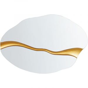 Beliani Miroir 60 cm Doré POIVRES