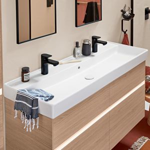 Villeroy&boch - Villeroy & Boch Collaro lavabo sur meuble, 1200 x 470 mm, 2 trous pour robinet, avec trop-plein, non enterr&eacute;, 4A33C4, Coloris: Blanc