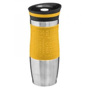 Mug isot rme 8,2 x 19,7 cm Inox Jaune AC DÉCO