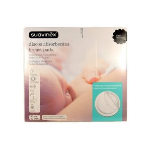 Suavinex Serviettes absorbantes Nature 60uds