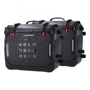 Sw-motech Sacoches latérales SW Motech Sysbag WP L 24-40 L noires support PRO B