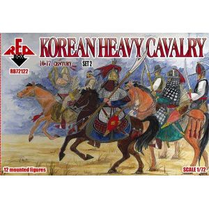 Red Box Korean Heavy Cavalry,16-17th Centuryset2 - 1:72e